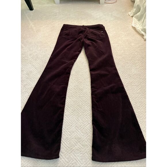 Rag & Bone Elephant Bell Corduroys in Wine Size 30 - Picture 8 of 9